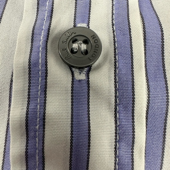 Size 16 Paul Smith Stripey shirt long sleeved - Picture 3 of 3